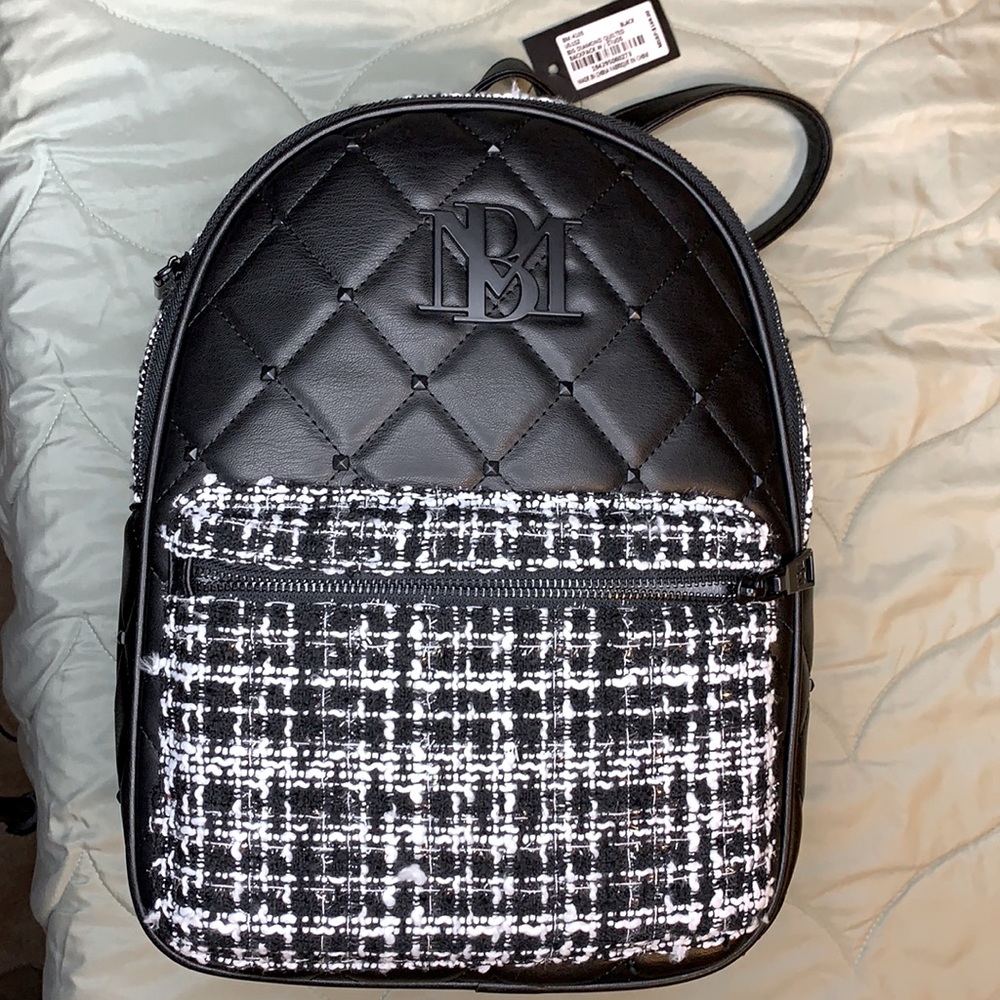 BADGLEY MISCHKA Vegan leather women’s backpack, - Picture 1 of 9